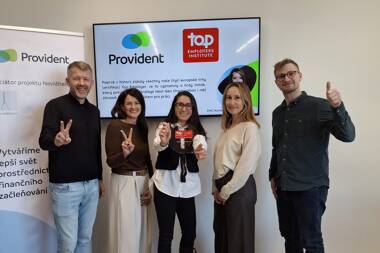 Jsme TOP EMPLOYER 2026🏆