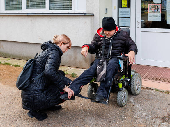 Foto v medailonku
